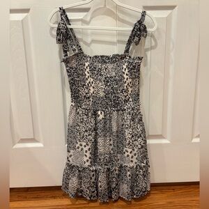 Altar'd State Black & White Dress